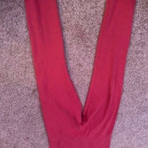 pink leggings